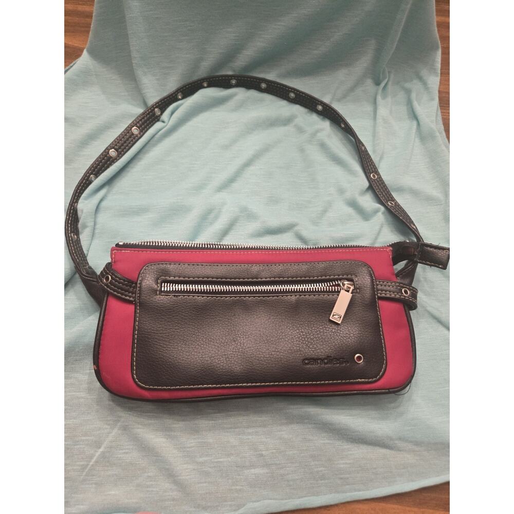 Candie's Y2K Colorblock Bag Hot Pink Black